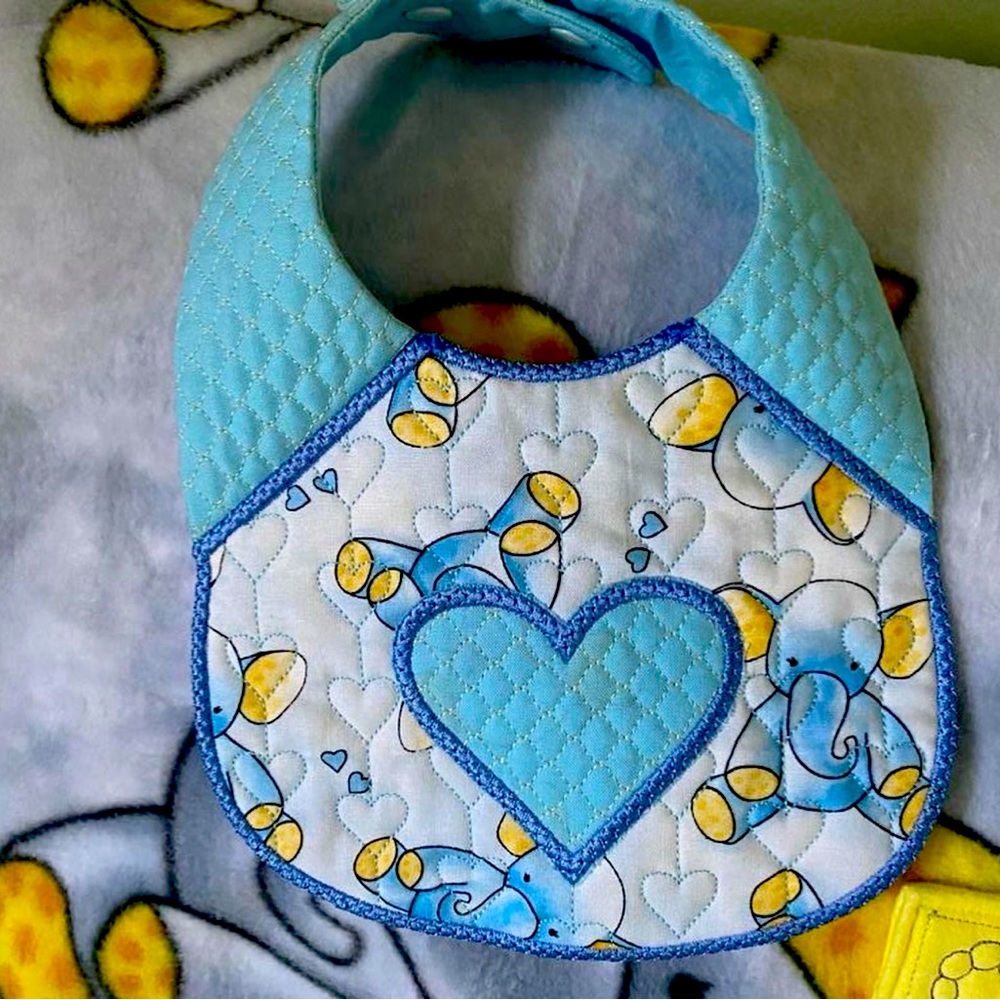 Custom Embroidery Baby Bibs